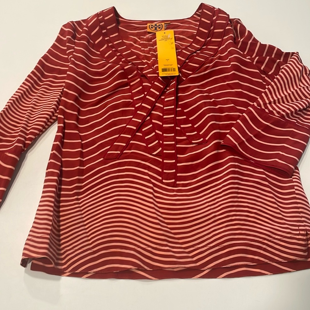 NWT never worn Tory Burch silk blouse
